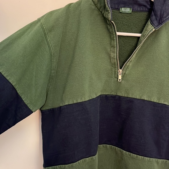 Brandy Melville Green Qtr Zip - Picture 5 of 5